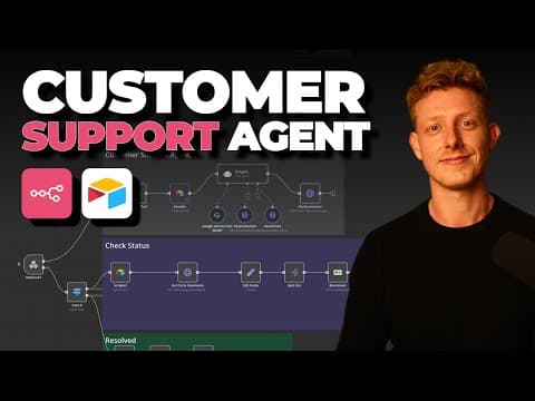 Build a No-Code AI Customer Support System That ACTUALLY Works thumbnail