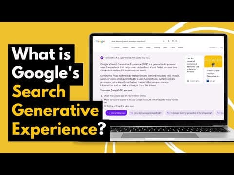 What is Google's Search Generative Experience? (Are YOU Impacted?) thumbnail
