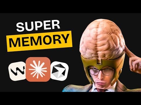 AI Memory Explained: SuperMemory MCP for Cursor, Claude & Windsurf thumbnail