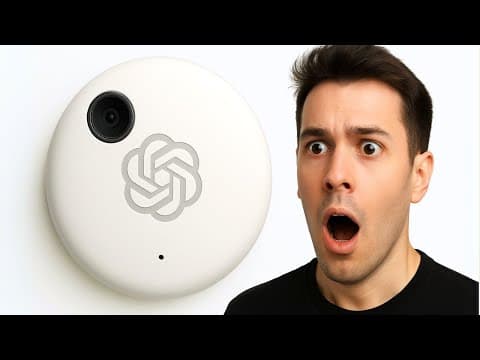 ChatGPT's New Device Will Change EVERYTHING thumbnail