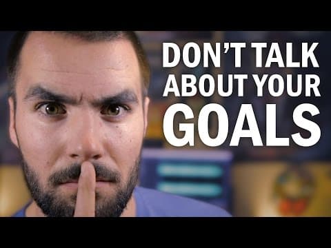 Why You Shouldn't Tell People About Your Goals - College Info Geek thumbnail