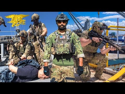 U.S. Navy SEALS Try Airsoft & DESTROY Everyone With Realistic GBB 249 Teamwork thumbnail