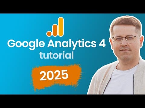 Google Analytics 4 tutorial for beginners (2025) || GA4 tutorial for beginners || GA4 course thumbnail