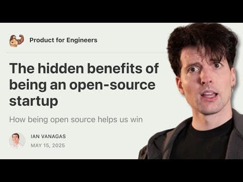 Why is everyone open sourcing their startups? thumbnail