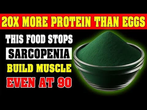 Forget Eggs! Eat THIS to Kill Sarcopenia and Rebuild Muscle Fast | Senior Health Tips thumbnail