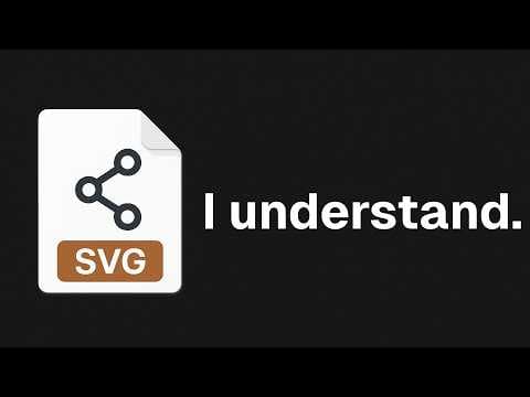 I finally get how SVGs work thumbnail