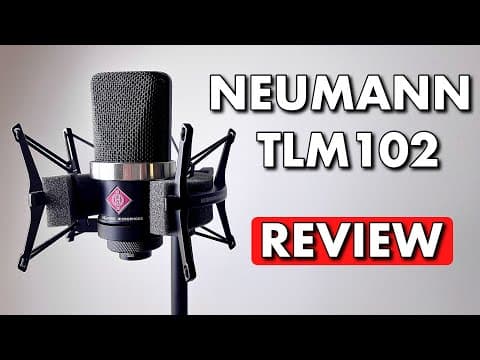 Is the Neumann TLM-102 the Best Microphone for Vocals? thumbnail