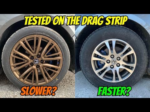 Do Heavier Wheels Cause Slower Acceleration? Let's Find Out!! thumbnail