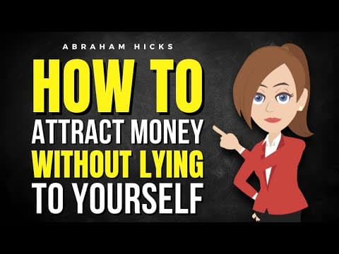 How to Attract Money Without Lying to Yourself ✅ Abraham Hicks 2025 thumbnail