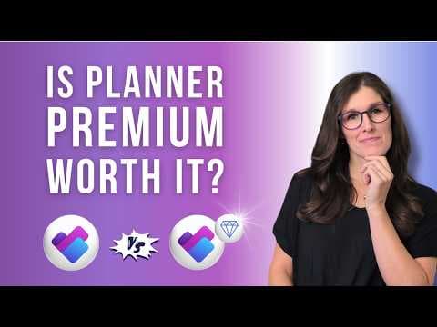 34 Features COMPARED | New Microsoft Planner BASIC vs PREMIUM thumbnail