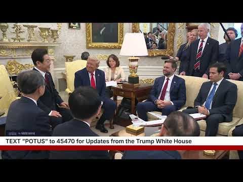 President Trump Participates in a Bilateral Meeting with the President of the Republic of Korea thumbnail