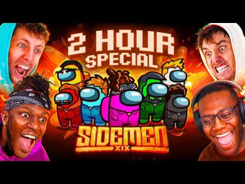 SIDEMEN AMONG US BUT WE ADD A NEW ROLE EVERY SINGLE GAME (2 HOUR SPECIAL) thumbnail