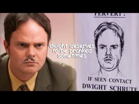 dwight schrute basically asking to be pranked for 10 minutes straight | The Office US | Comedy Bites thumbnail