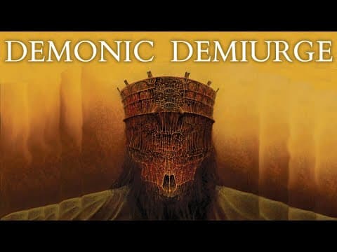 What is the Demiurge - Pt 1 - How the God Yahweh Became a Demon thumbnail