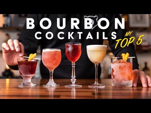My TOP 5 bourbon cocktails that win every time! thumbnail