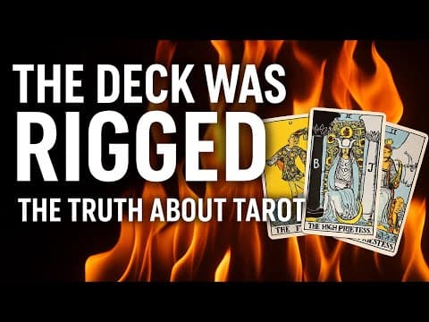 THE DECK WAS RIGGED, The Truth About Tarot, Divination & the Grid 🔥 thumbnail