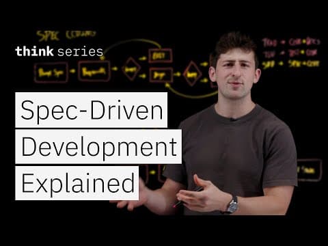 Spec-Driven Development: AI Assisted Coding Explained thumbnail