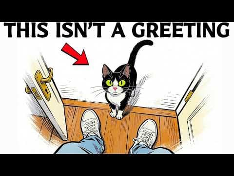 If Your Cat Greets You at the Door, They're Trying to Tell You This… thumbnail