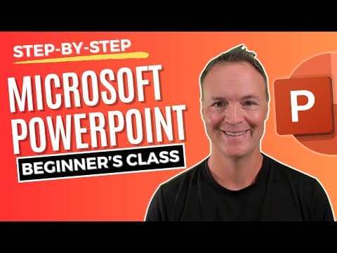 How to use PowerPoint: A Beginner's Step-by-Step Tutorial thumbnail