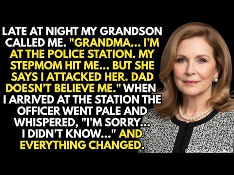 My Grandson Called Me From The Police Station… His Stepmom Hit Him And My Son Didn’t Believe It thumbnail