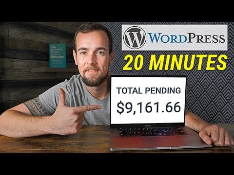 How to Create a Passive Income Blog with AI and WordPress thumbnail