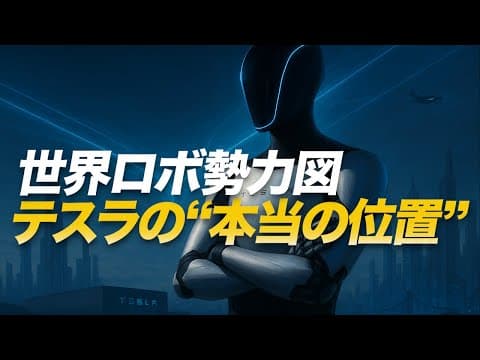 テスラOptimusに“決定的な差”。中国勢の台頭で始まる世界ロボット覇権戦争とは？ thumbnail