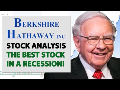 BERKSHIRE HATHAWAY STOCK ANALYSIS: The Best Stock in a Recession! thumbnail