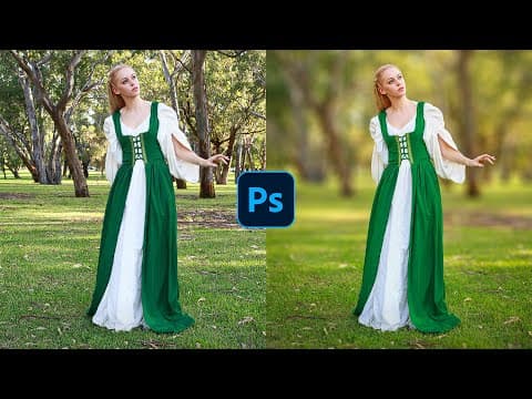 How To Blur Backgrounds in Photoshop [FAST & EASY!] thumbnail