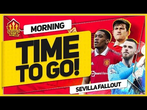 Ten Hag's De Gea Transfer Message! Hojlund Transfer Boost! Man Utd News thumbnail