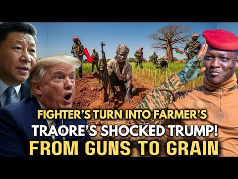 Traore's SHOCK The World! The Incredible Story of 8,000 Fighters Becoming Farmers thumbnail