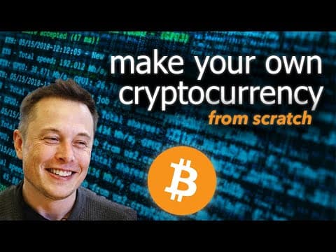 How To Make Your Own Cryptocurrency From Scratch (and how it works) thumbnail