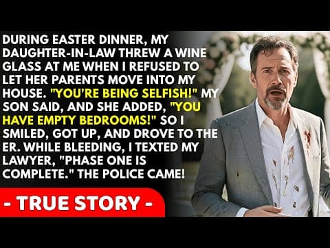 You're Being Selfish! Said My Son And His Wife Threw Wine At Me, So I Texted My Lawyer! thumbnail