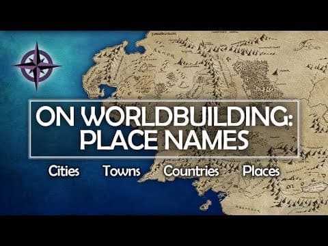 On Worldbuilding: Place Names — countries, cities, places thumbnail