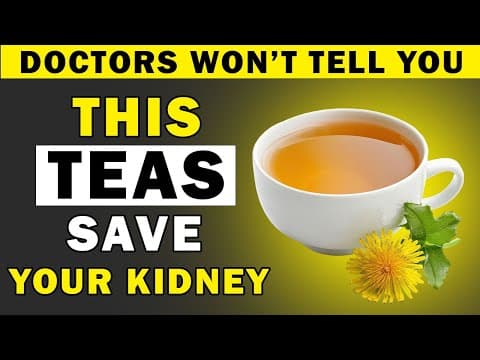 Top 6 Best Morning Teas to Flush Toxins & Restore Kidney Function Fast thumbnail
