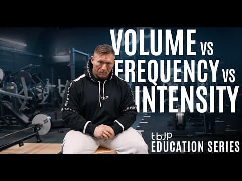 TBJP EDUCATION SERIES - EPISODE 02 - VOLUME VS FREQUENCY VS INTENSITY thumbnail