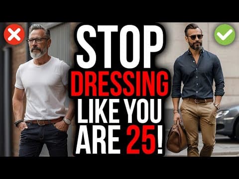 13 OUTDATED Clothing Items Men Over 40 Should REPLACE Now! thumbnail