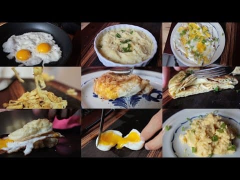 10 Creative Recipes Using Just An Egg thumbnail