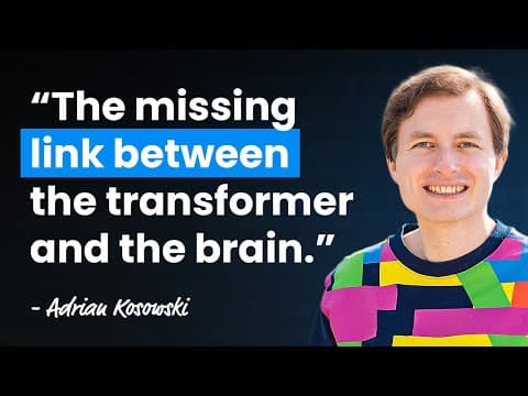 929: Dragon Hatchling: The Missing Link Between Transformers and the Brain — with Adrian Kosowski thumbnail