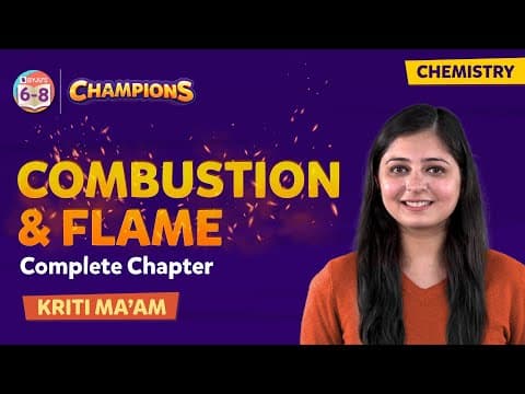 Combustion and Flame Class 8 Science - Complete Chapter | Class 8 Chemistry | BYJU'S- Class 6, 7 & 8 thumbnail