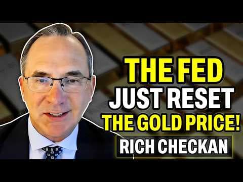 $5700 GOLD & $100 SILVER News From Central Banks! If You Own Gold & Silver, WATCH NOW - Rich Checkan thumbnail