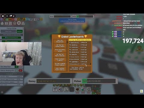 👿GOT TOP 100 WHITE POLLEN LB👿DAILY BOOST 10/30👿TOP 100 s00n👿BEESMAS GRINDING👿BSS LIVE👿DAY 14/365👿 thumbnail