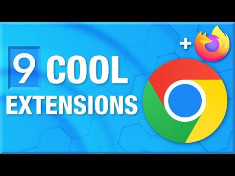 9 Cool Chrome (And Firefox) Extensions - You NEED to Check Out! thumbnail