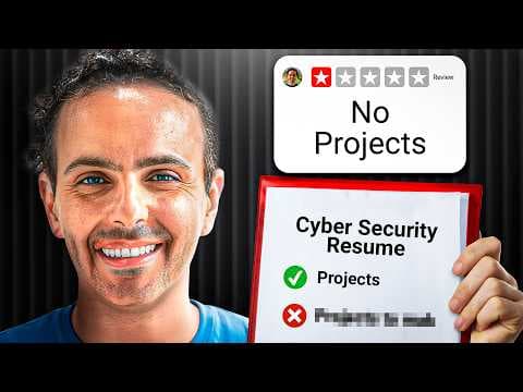 Give me 9min, and I'll improve your Cyber Security Resume By 187% thumbnail