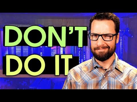 Before You Cut Your Hand Off for Jesus Watch THIS: The Mark Series pt 33 (9:43-50) thumbnail