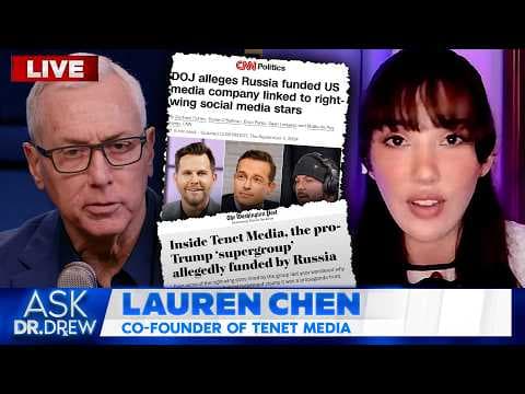 Lauren Chen: FBI Raids Tenet Media Founder's Home While Pregnant, Seizes Bank Accounts - Dr. Drew thumbnail
