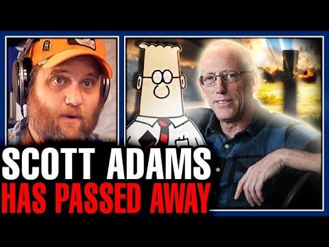 Scott Adams Has Died Shares Final Message To Fans As Vile Leftists Celebrate thumbnail