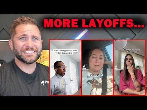 Mass Layoffs Are EXPLODING in 2025! Prepare NOW! thumbnail