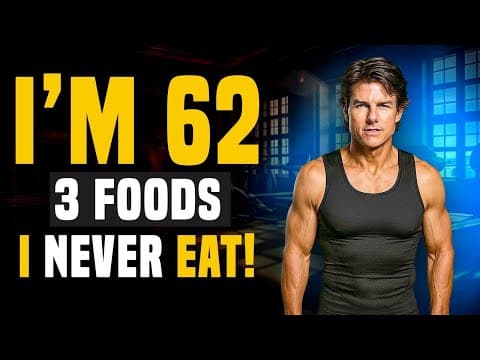 Tom Cruise (62) Still Looks 35! I AVOID 3 FOODS & Don't Get Old thumbnail