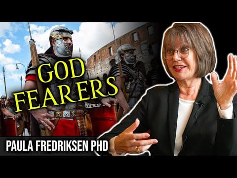 God fearers | The First Pagan Christians Entering The Family of God - Paula Fredriksen PhD thumbnail