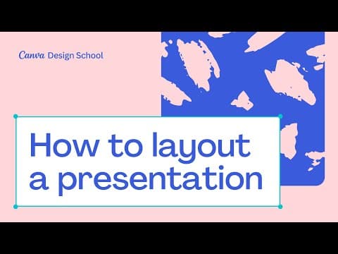 5. How to Layout a Presentation | Theory thumbnail